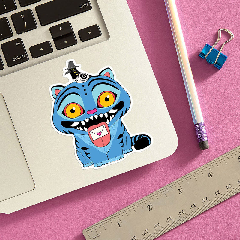 K-Pop Tiger Vinyl Sticker