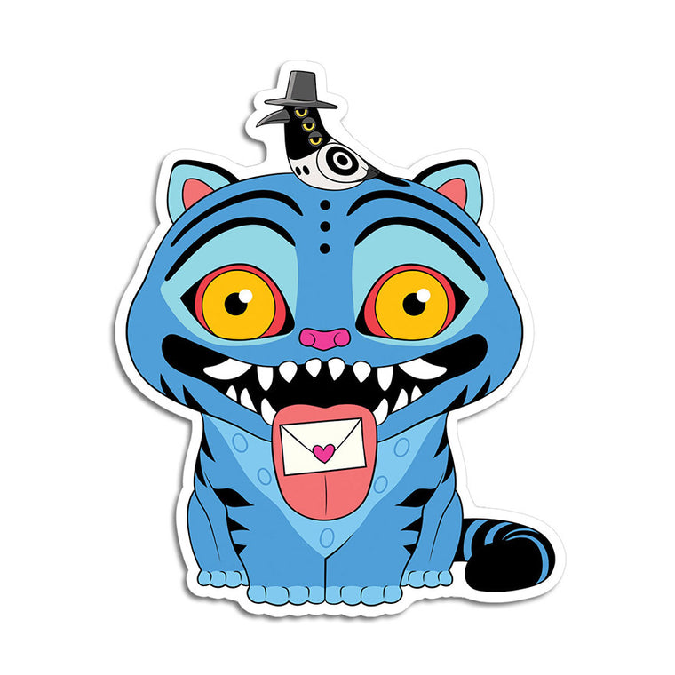 K-Pop Tiger Vinyl Sticker