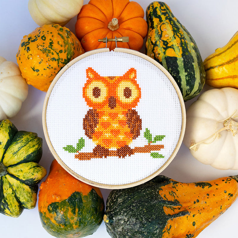 Owl Cross Stitch Kit