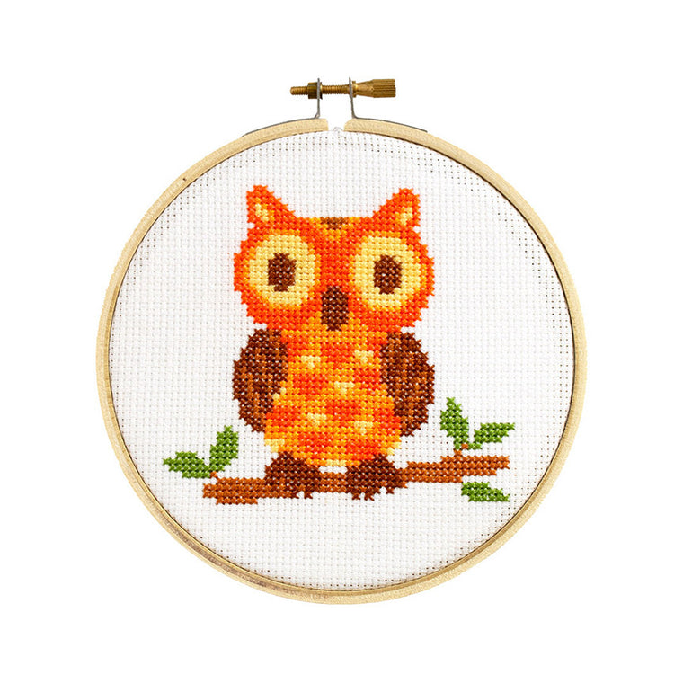 Owl Cross Stitch Kit