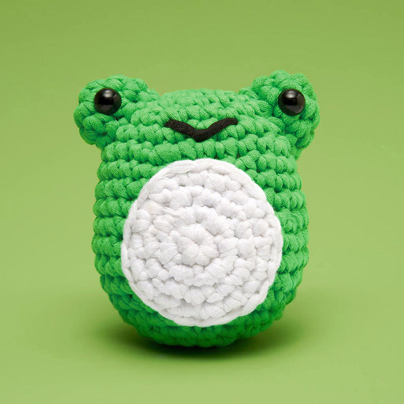 Henri the Frog DIY Crochet Kit