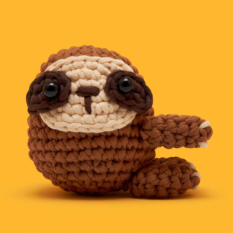 Sam the Sloth DIY Crochet Kit