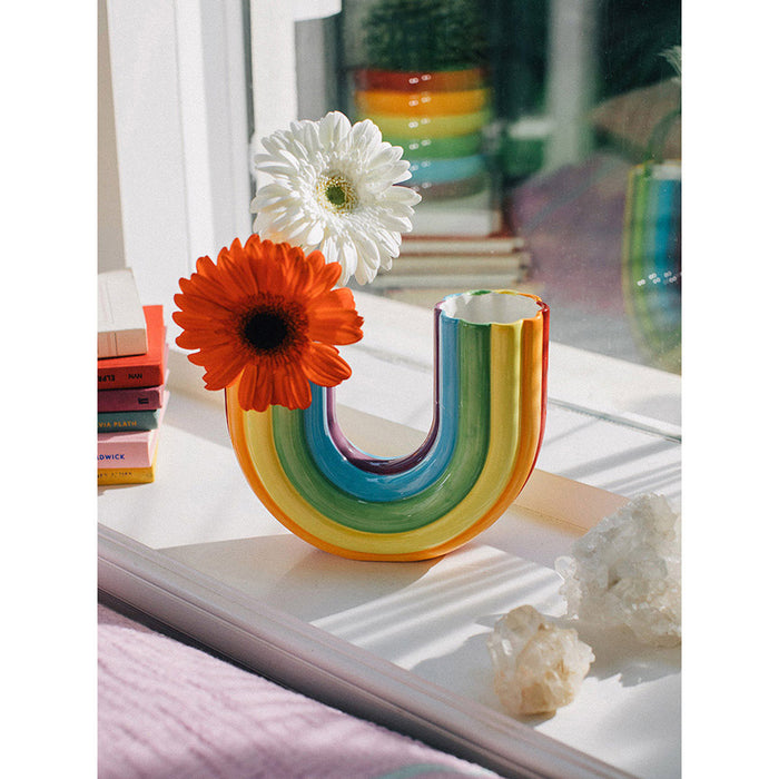Double Rainbow Vase