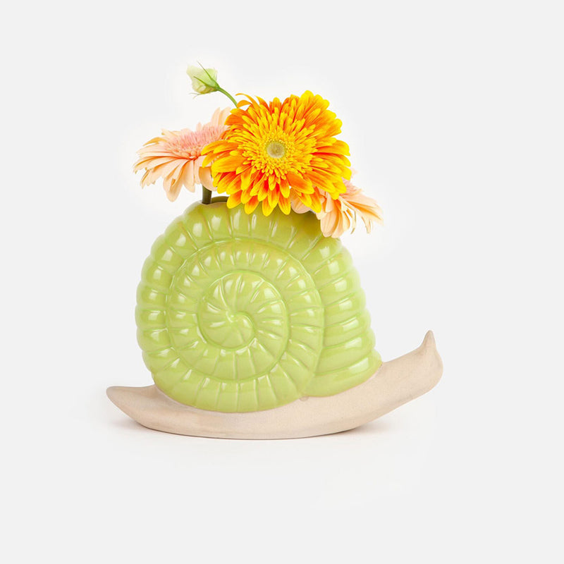 Woodland Snail Vase