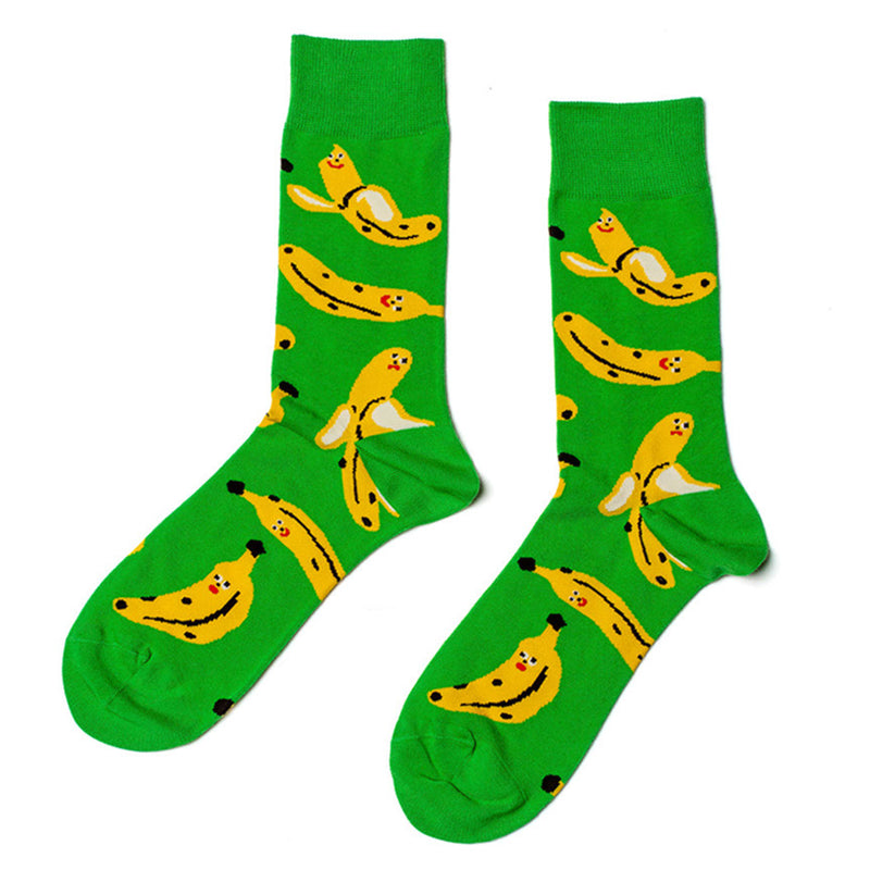 Banana Large Crew Socks