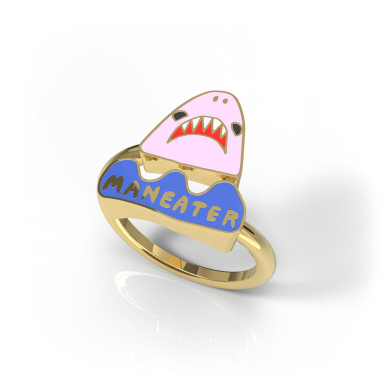 Maneater Shark Adjustable Ring