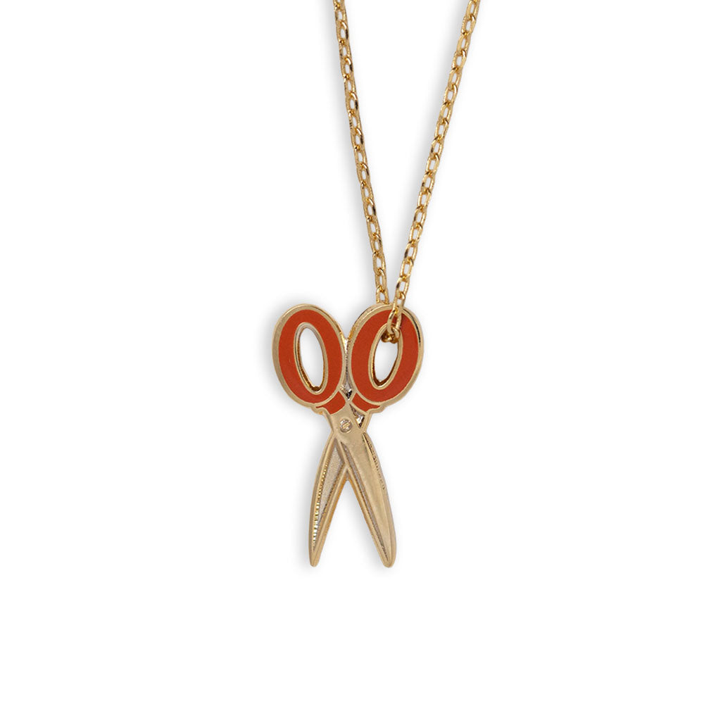Scissors Pendant Necklace