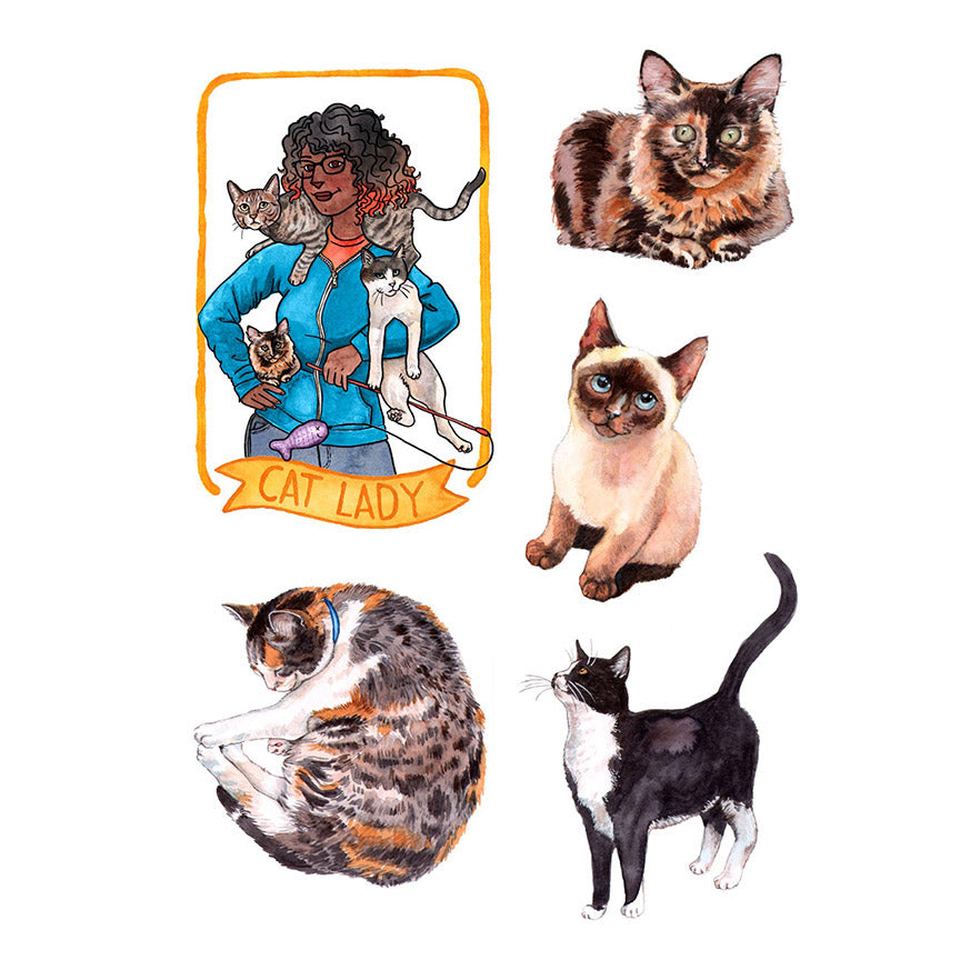 Cat’s Meow Sticker Book