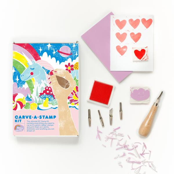 Carve-A-Stamp Kit by Yellow Owl Workshop from Leanna Lin's Wonderland