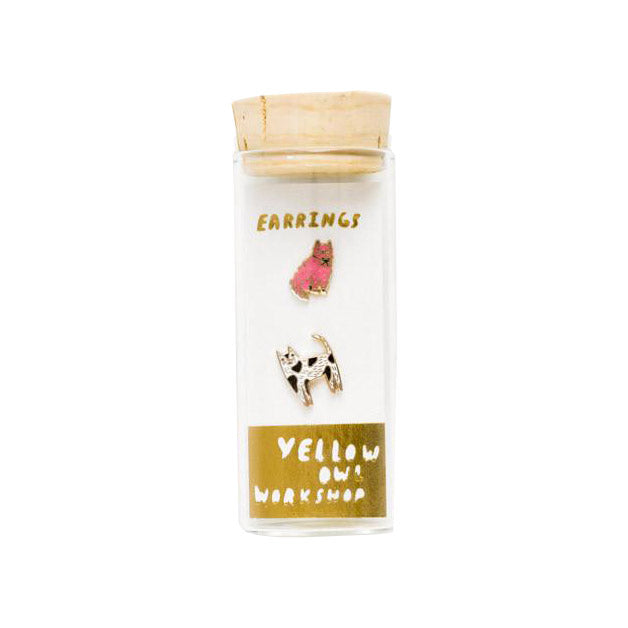 Cats Earrings by Yellow Owl Workshop from Leanna Lin&
