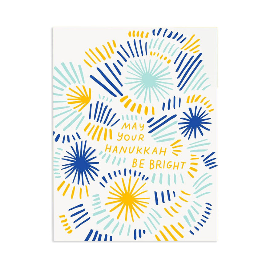 Bright Hanukkah Card