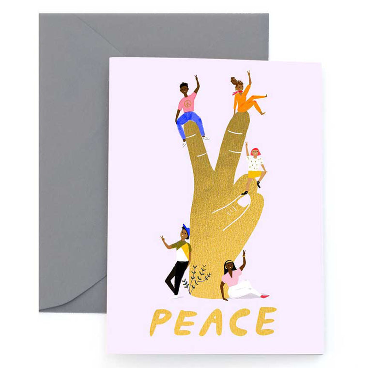 Peace Sculpture Card