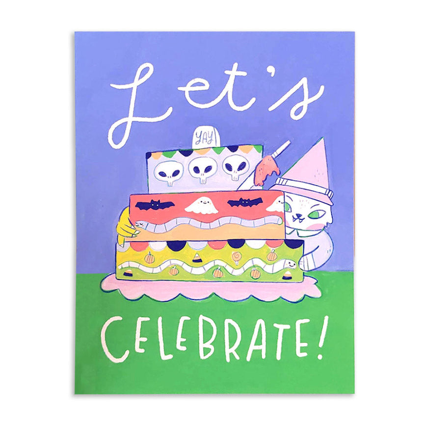 Let’s Celebrate (Spooky Cute Birthday) Card