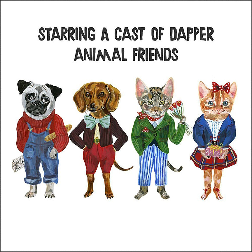Fancy Fauna Notecards - Leanna Lin&