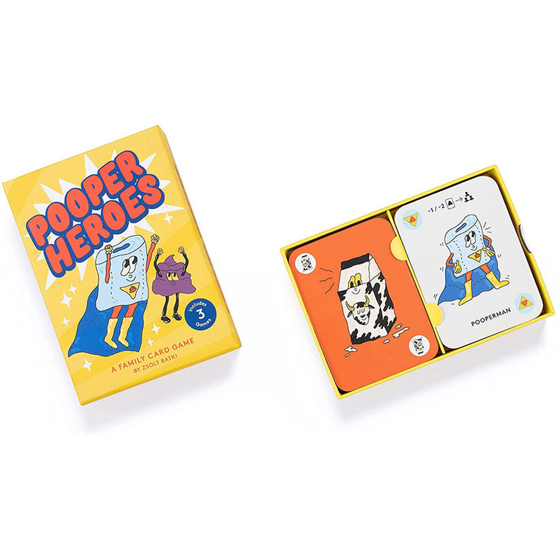 Pooper Heroes: A Family Card Game