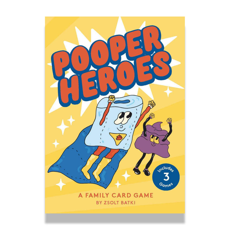 Pooper Heroes: A Family Card Game