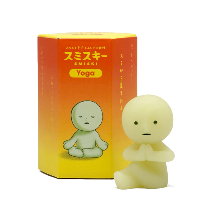 Smiski Yoga Series Glow in the Dark Blind Box by Dreams from Leanna Lin&