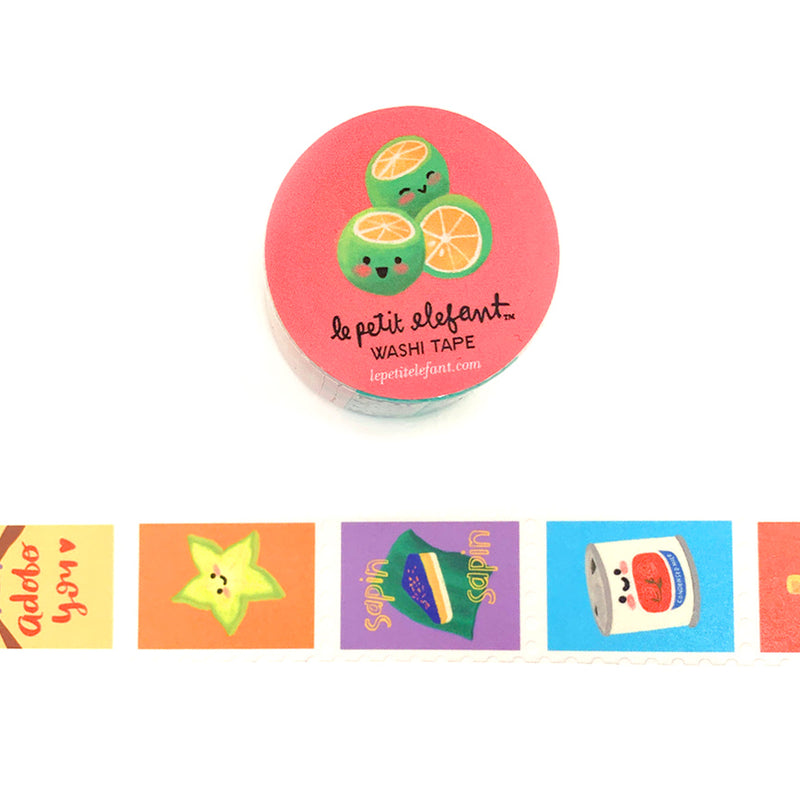 Filipino Food Stamp (Version 2) Washi Tape