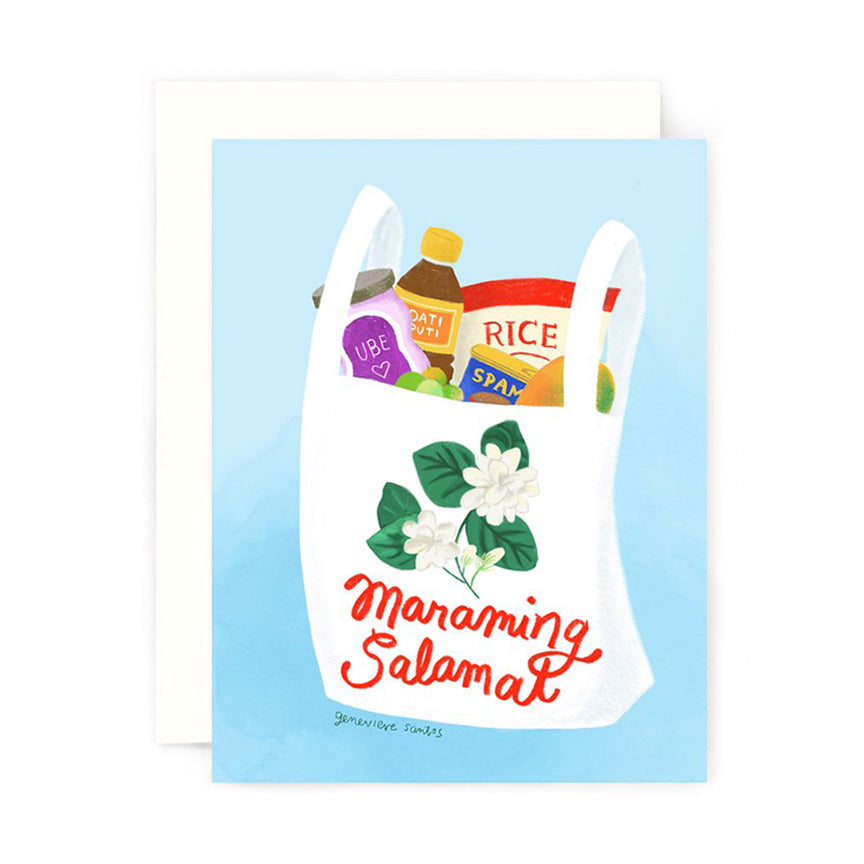 Maraming Salamat Tote Bag Card