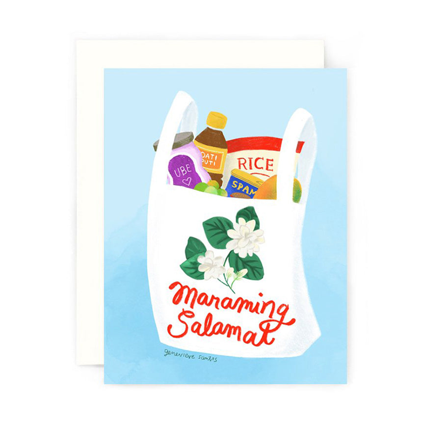 Maraming Salamat Tote Bag Card - Leanna Lin's Wonderland