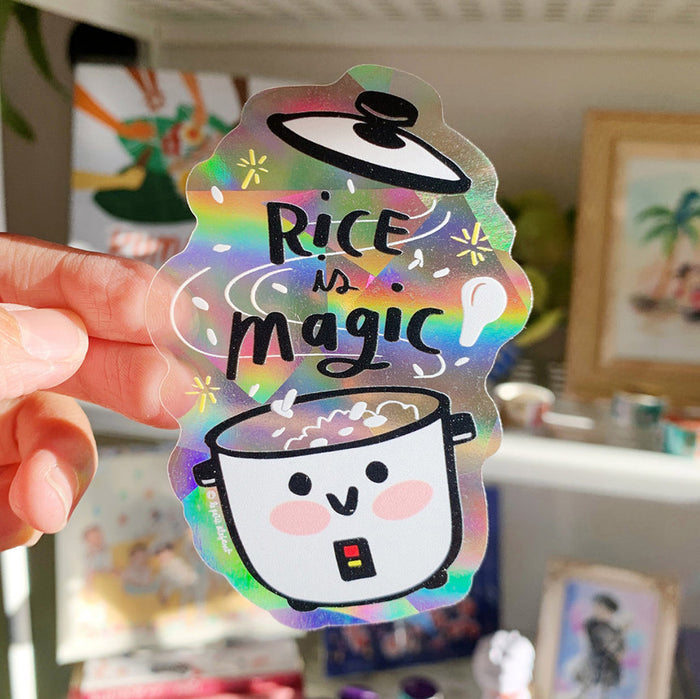 Rice Is Magic Suncatcher Rainbow Maker