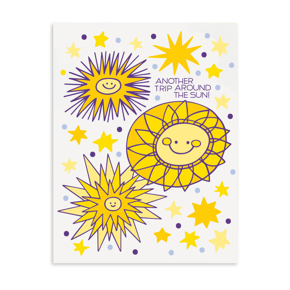 Around The Sun Card - Leanna Lin&