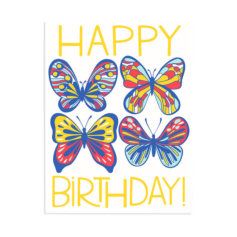 Butterfly Bday Card