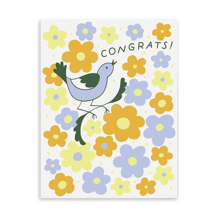 Bird Congrats Card