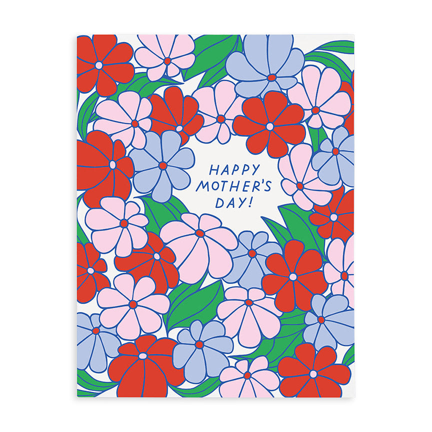 Mom Flowers Card - Leanna Lin's Wonderland