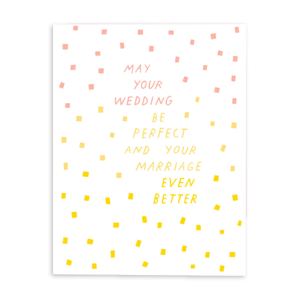 Perfect Wedding Card