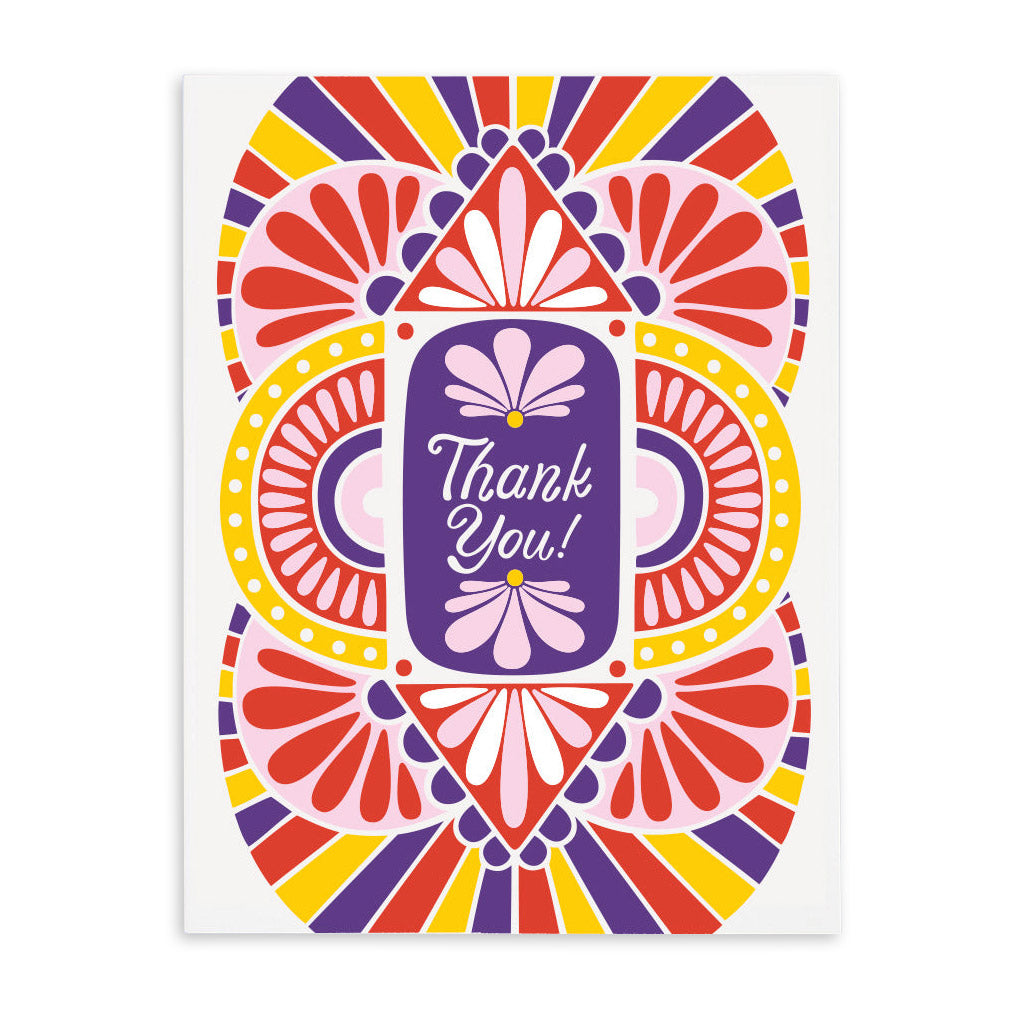 Deco Thank You Card