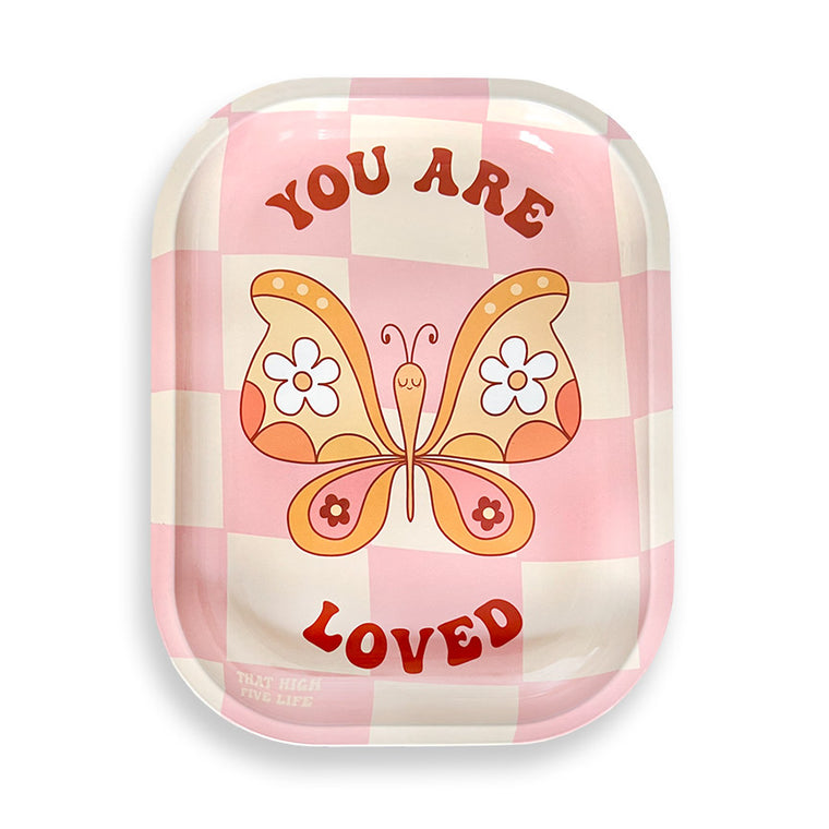 You’re Loved Butterfly Tray