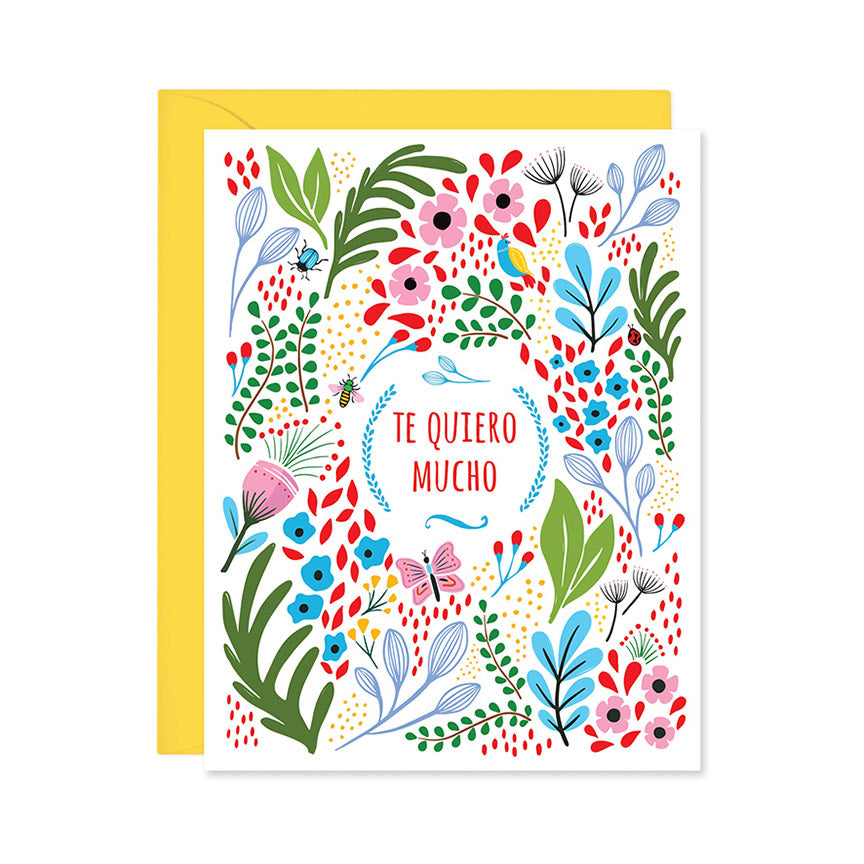 Te Quiero Mucho Card - Leanna Lin&