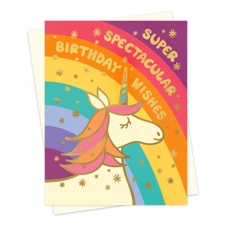 Spectacular Unicorn Card