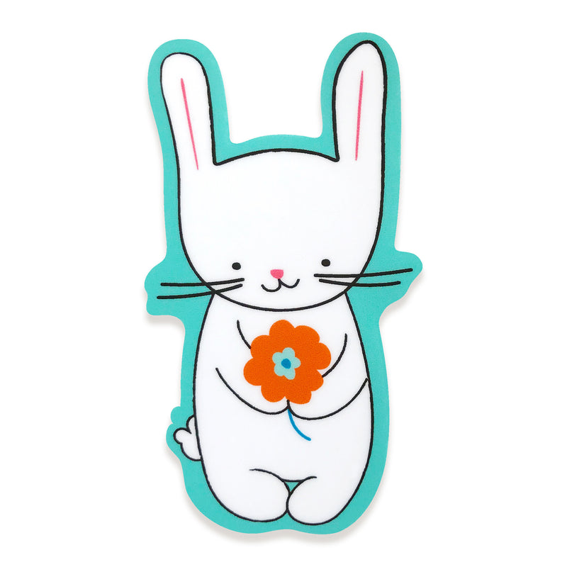 Bunny Bday Sticker Card