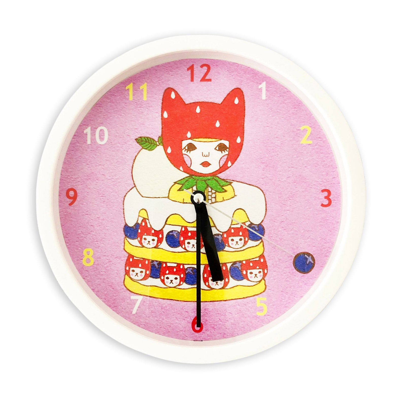 Naoshi: Pancake Cat Wall Clock