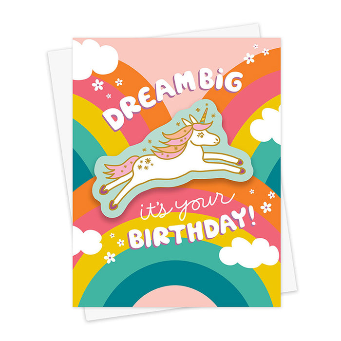 Unicorn Dreams Sticker Card