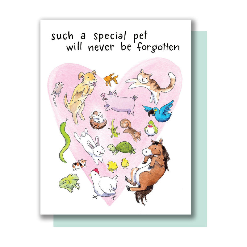 Pet Sympathy Card by Paper Wilderness from Leanna Lin's Wonderland