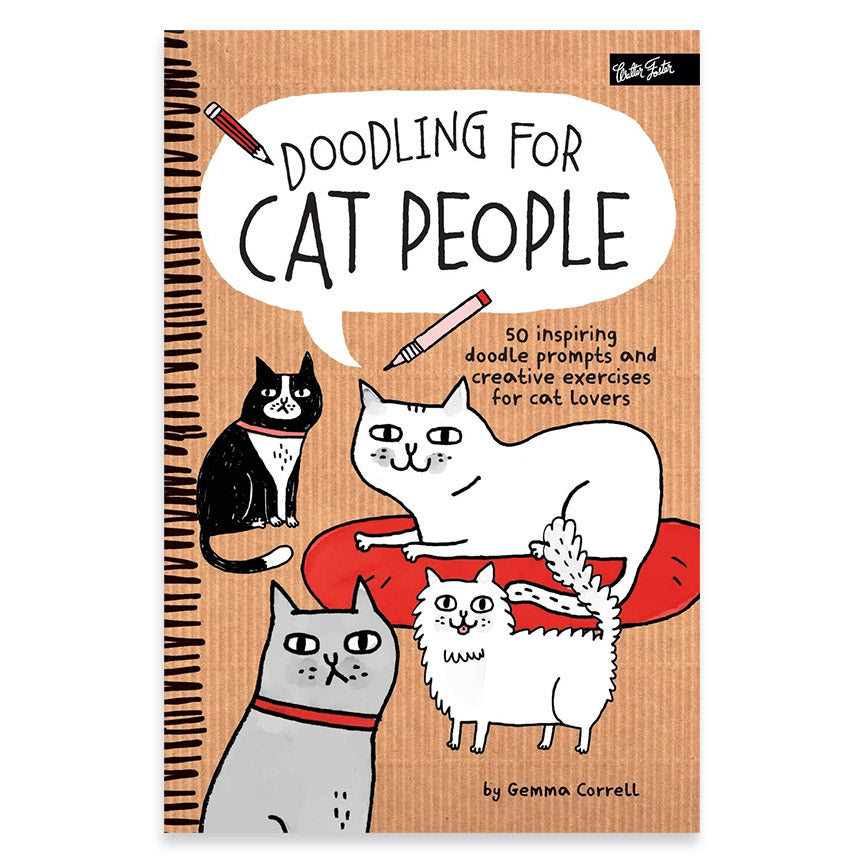 Doodling for Cat People (Signed by Artist)