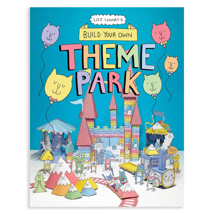 Build Your Own Theme Park: A Paper Cut-Out Book by Andrews McMeel from Leanna Lin's Wonderland