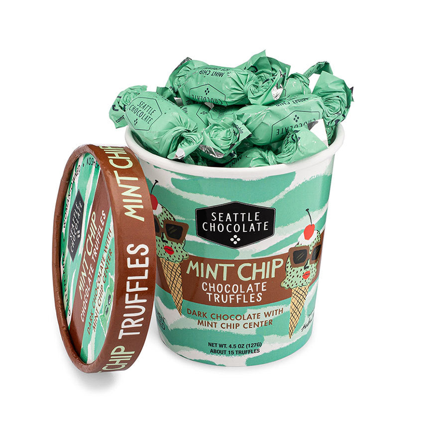 Mint Chip Ice Cream Truffles Pint