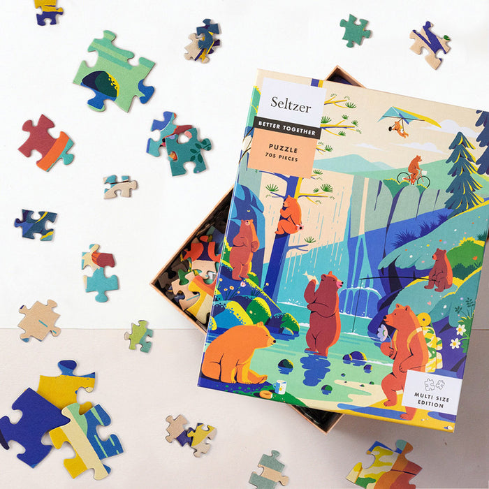 Recreational Bears 705 Piece Puzzle