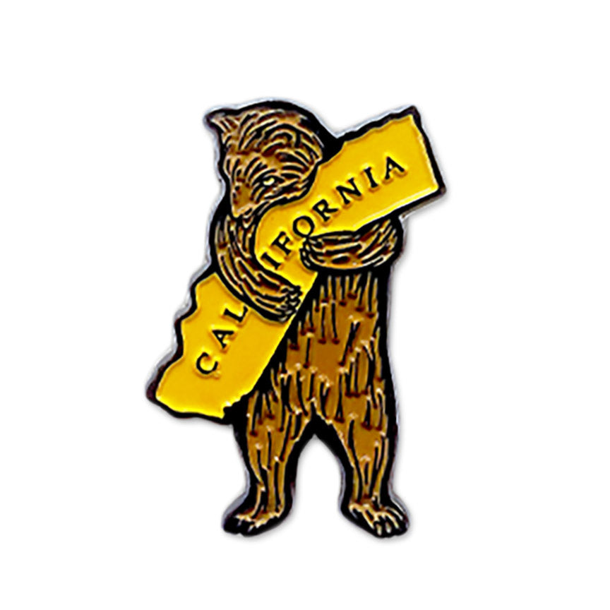 CA Bear Hug Enamel Pin