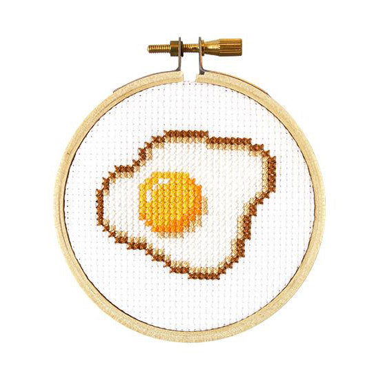 Egg Mini Cross Stitch Kit - Leanna Lin's Wonderland
