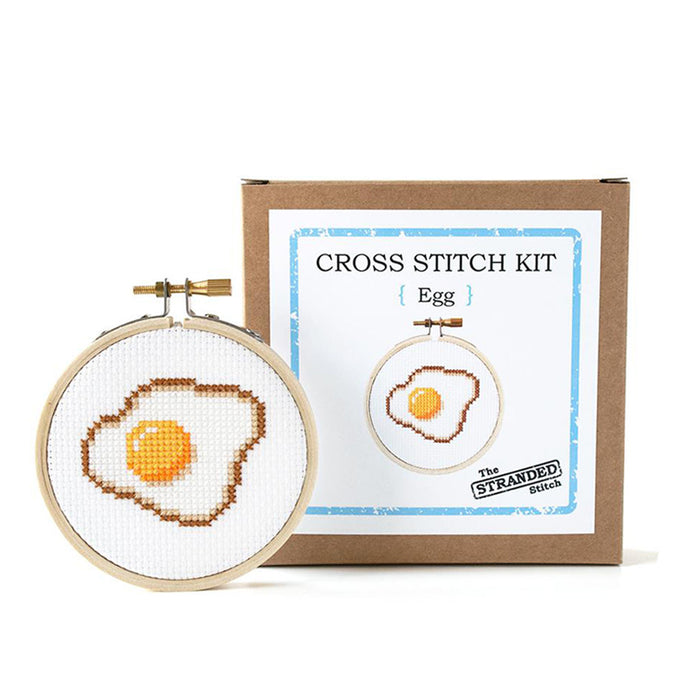 Egg Mini Cross Stitch Kit - Leanna Lin's Wonderland