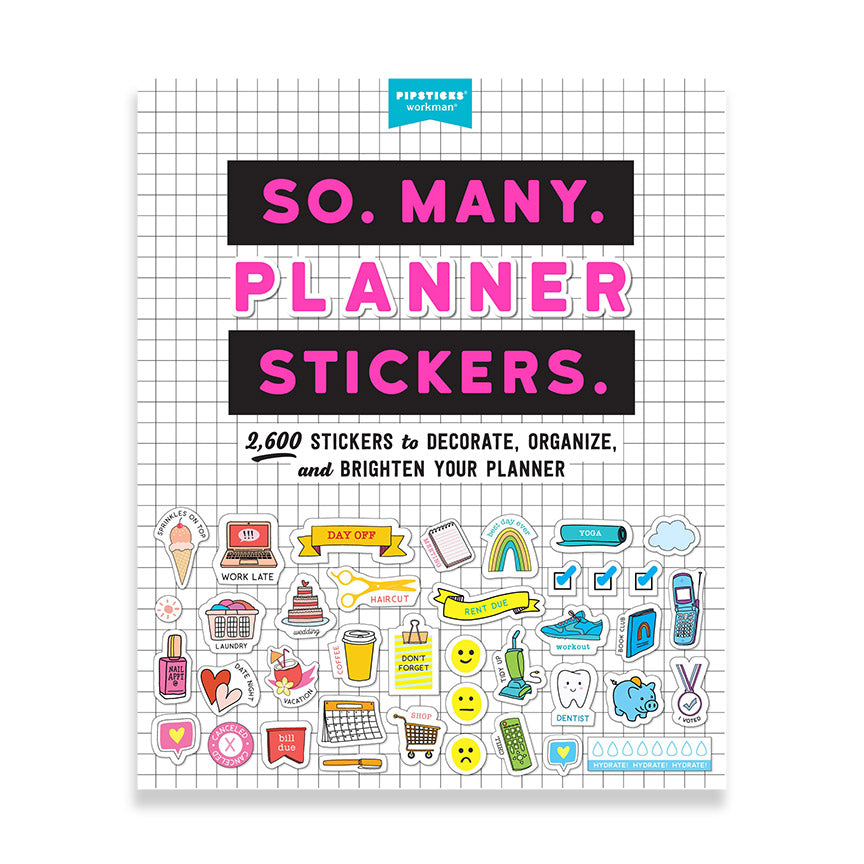 So. Many. Planner. Stickers