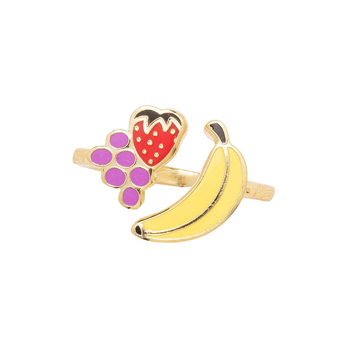 Fruits Adjustable Ring