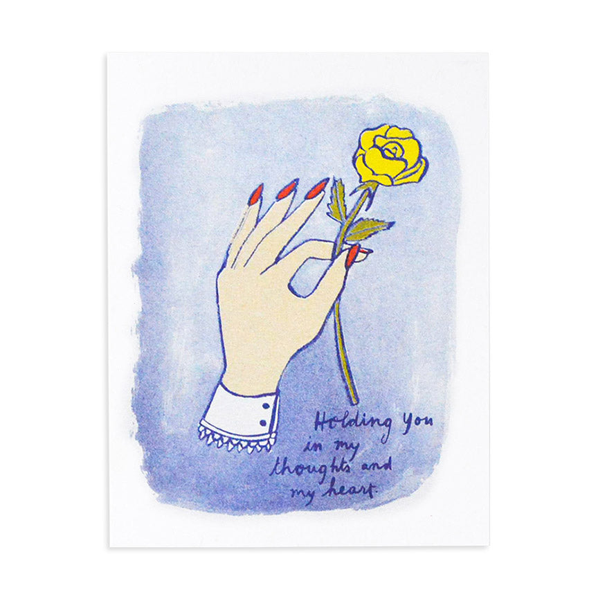 Holding You in my Thoughts Card